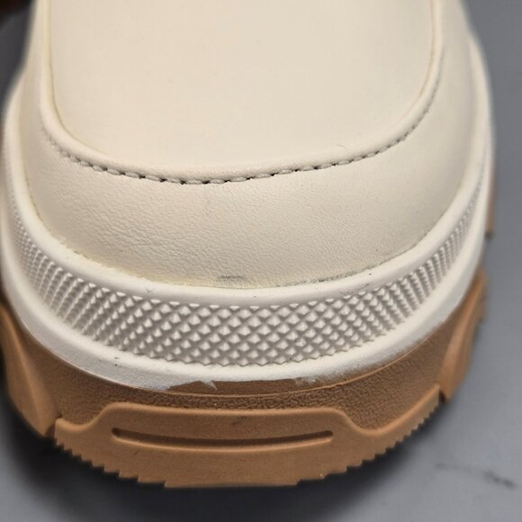 Sorel Ankle Boots in Cream and Tan - Picture 8 of 14